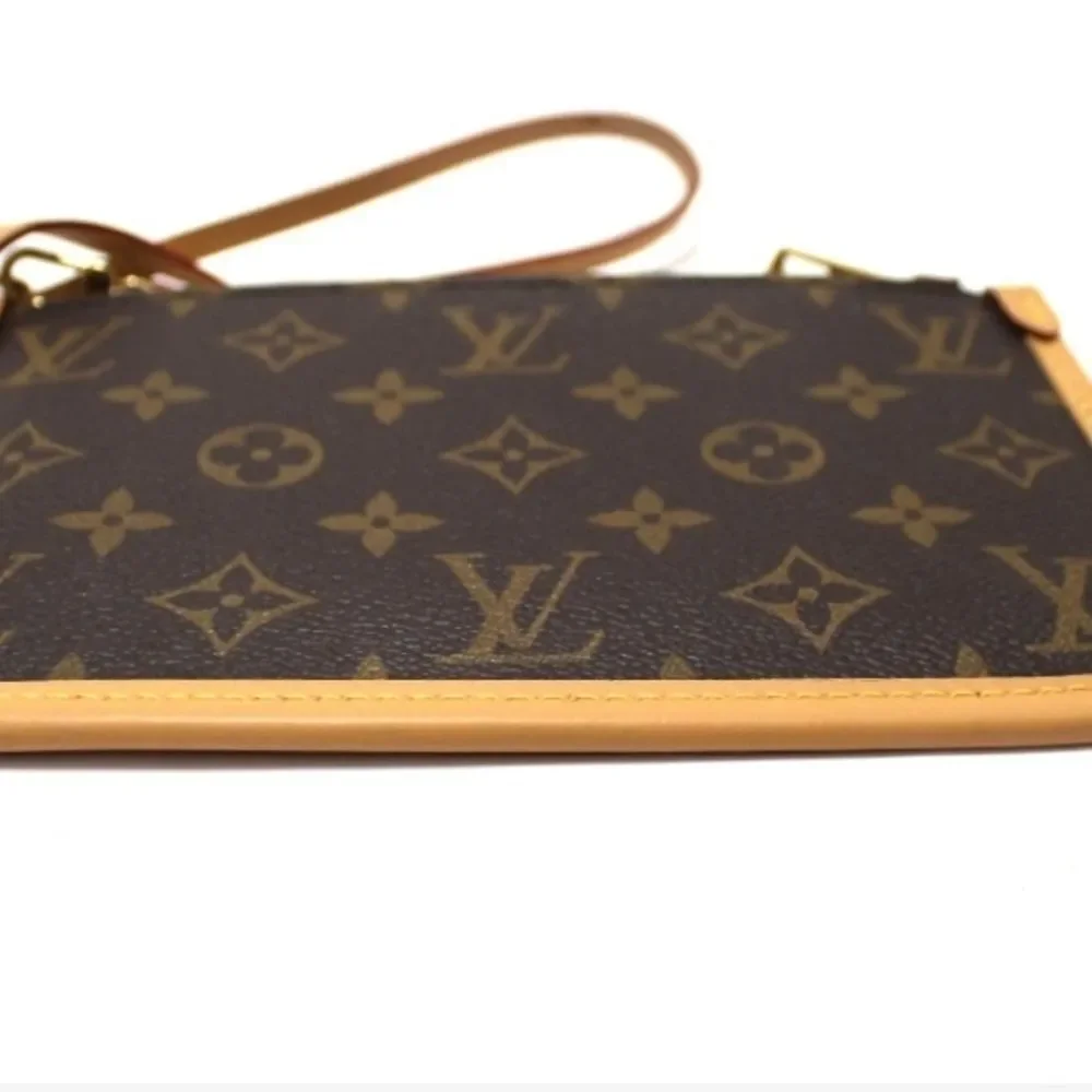 Authentic Louis Vuitton Monogram Carryall Pochette